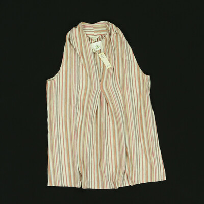 Max Studio csíkos ujjatlan felső