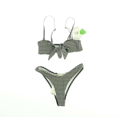 Miss Selfridge fekete/fehér bikini