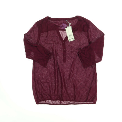 s.Oliver bordó blúz