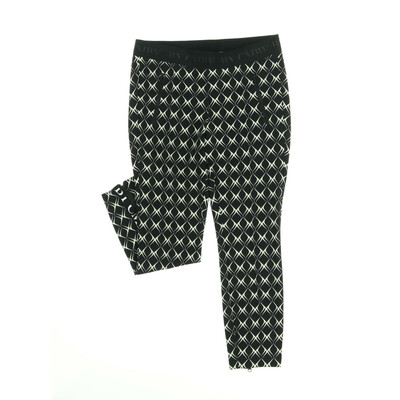 Cambio fekete/fehér nadrág