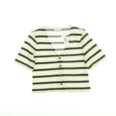 Msch Copenhagen bézs/fekete rövid ujjú felső