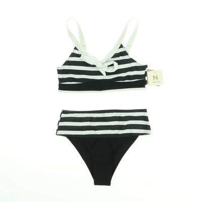 Noracora fekete/fehér bikini