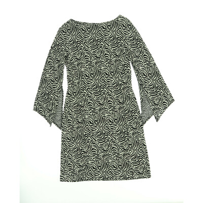 Swing fekete/fehér egész ruha