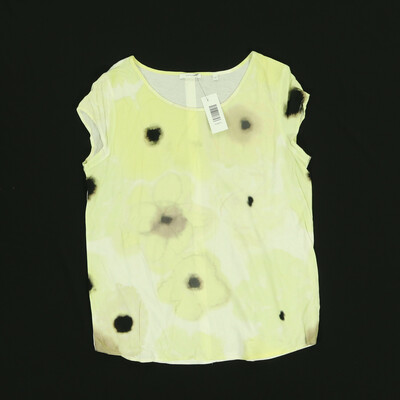 Opus sárga/fehér rövid ujjú felső