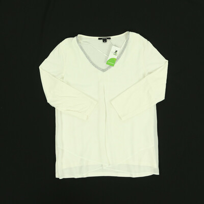 Comma fehér félhosszú ujjú felső