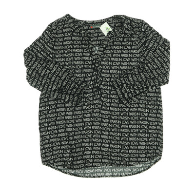 Street one fekete félhosszú ujjú felső