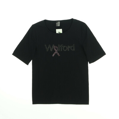 Wolford fekete rövid ujjú felső