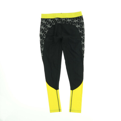 Alphatauri fekete/sárga sport leggings