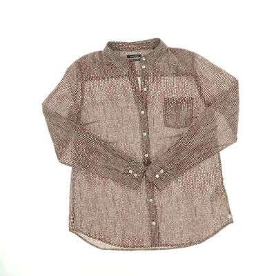 Marc O'Polo bordó/bézs ing