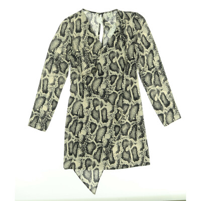 River ISland bézs/fekete egész ruha