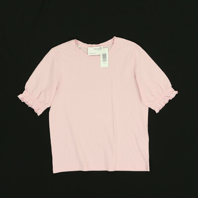 Selected Femme rózsaszín rövid ujjú felső