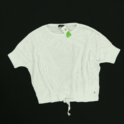 Monari fehér  oversize rövid ujjú felső