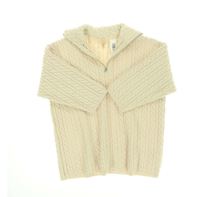 H&M bézs kötött oversize kötött pulóver