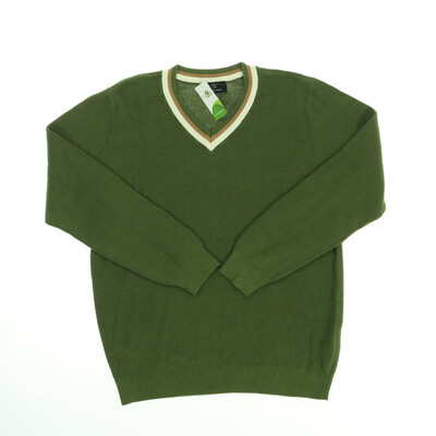 Gentlemen Selection zöld kötött pulóver