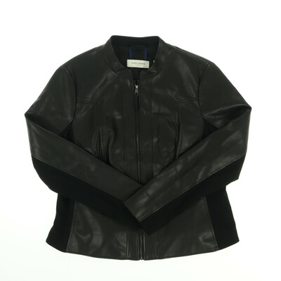 Gerry Weber fekete bőr kabát