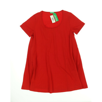 United Colors of Benetton piros rövid ujjú felső