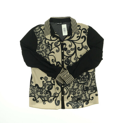 Gerry Weber bézs/fekete blúz