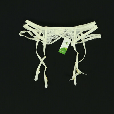 Hunkemöller fehér harisnyatartó