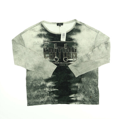 Monari szürke/fekete hosszú ujjú felső