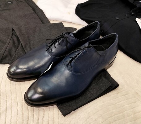 Girotti Milano kék cipő