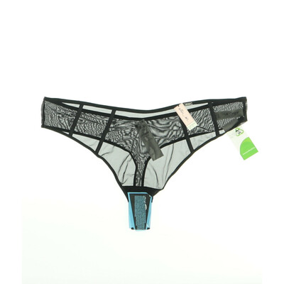 Ella M. fekete áttetsző tanga