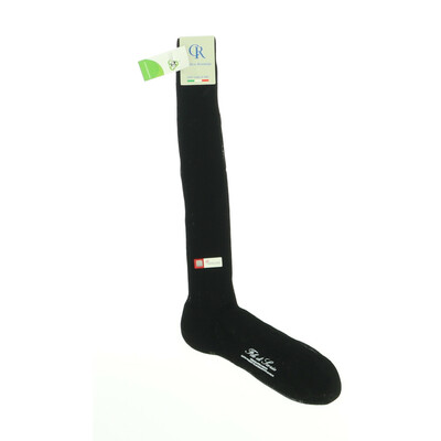 Calzificio Rossanigo fekete térdzokni