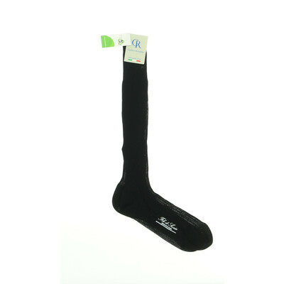 Calzificio Rossanigo fekete térdzokni