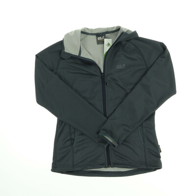 Jack Wolfskin kék cipzáros pulóver