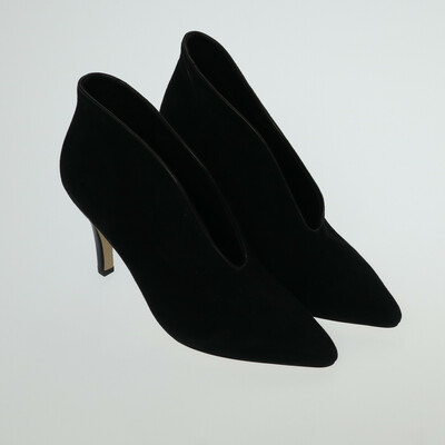 Kate Grey fekete magassarkú boka cipő