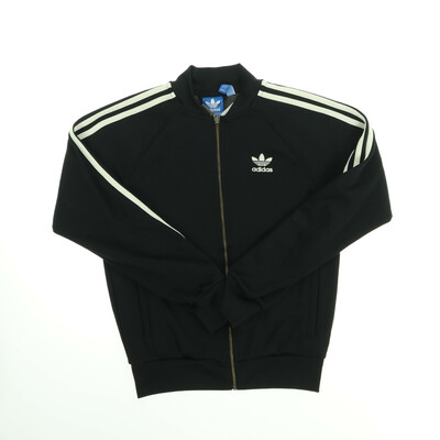 Adidas fekete sport cipzáros pulóver
