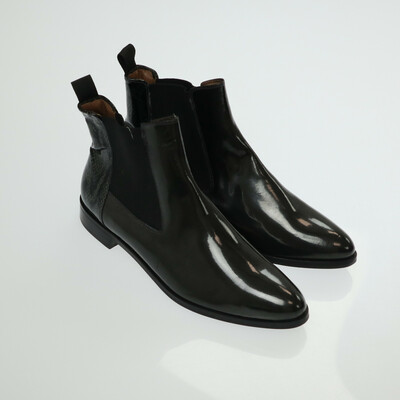 Pertini Trendy Collection fekete gumi bokacsizma