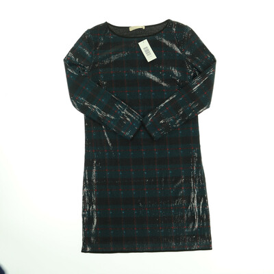 Stefanel sötétkék flitteres egész ruha