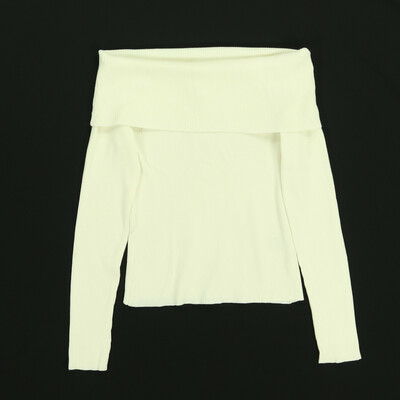 H&M törtfehér hosszú ujjú felső