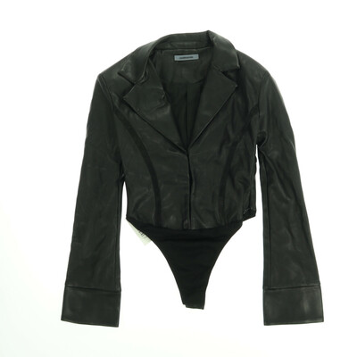 Maniere de Voir  fekete bőr body