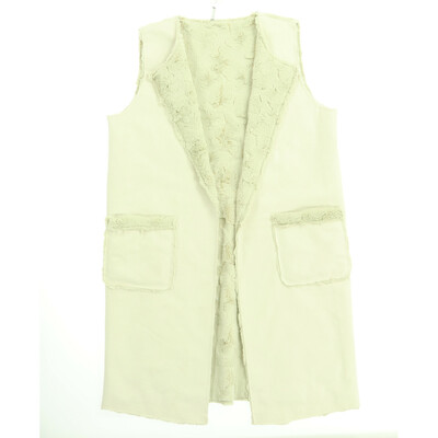 Laura Torelli bézs művelúr mellény