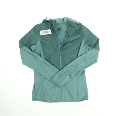 Salomon kék cipzáros sport pulóver