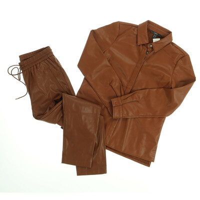 Esprit barna műbőr szett