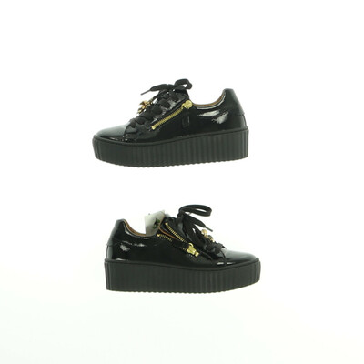 Gabor fekete magastalpú cipő