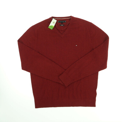 Tommy Hilfiger bordó pulóver