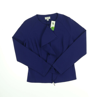 PIÚ & PIÚ kék cipzáros blézer
