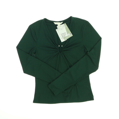 H&M zöld hosszú ujjú felső