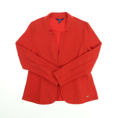 Tom Tailor piros pamut blézer