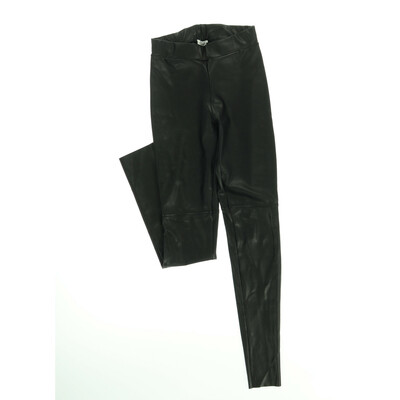 Wolford fekete bőrhatású leggings