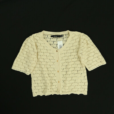 Vero Moda bézs rövid ujjú felső