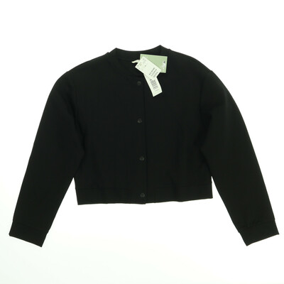 H&M fekete patentos pulóver