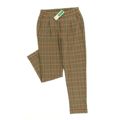 United Colors of Benetton barna/narancssárga nadrág