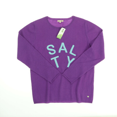 Strandfein lila pulóver