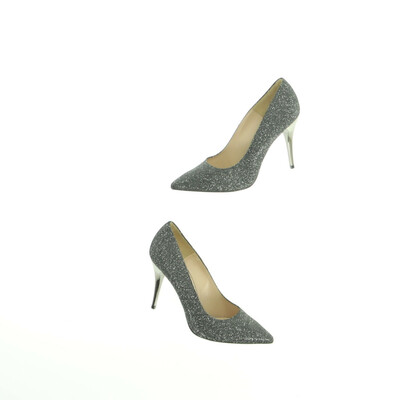 Peter Kaiser ezüst magassarkú cipő