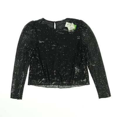 Only fekete flitteres felső