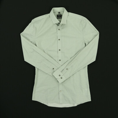 Olymp zöld/fehér ing